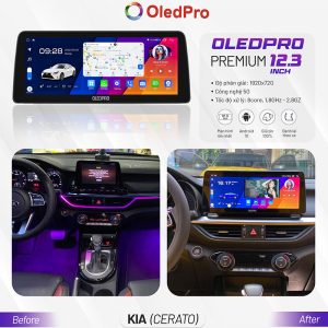 Màn Hình Android OLEDPRO Premium 12.3 inch Cho Xe Cerato
