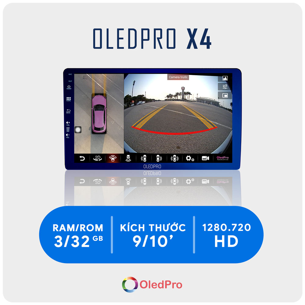 Màn Hình DVD Android OledPro X4 New