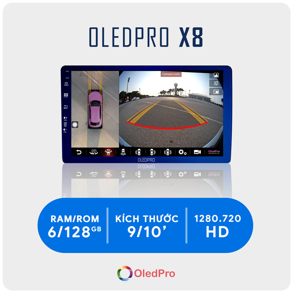 Màn Hình DVD Android OledPro X8